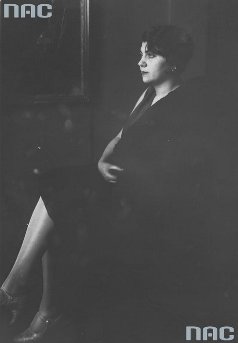Ружа Эткин, 1927, фото: NAC/www.audiovis.nac.gov.pl